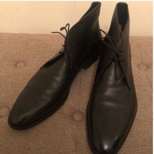 Ralph Lauren Collection Black Gianni Cordovan Boot Italy Men's US12 - $725